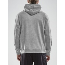 Craft Kapuzenpullover Hoodie Community (athletische Passform) grau Herren